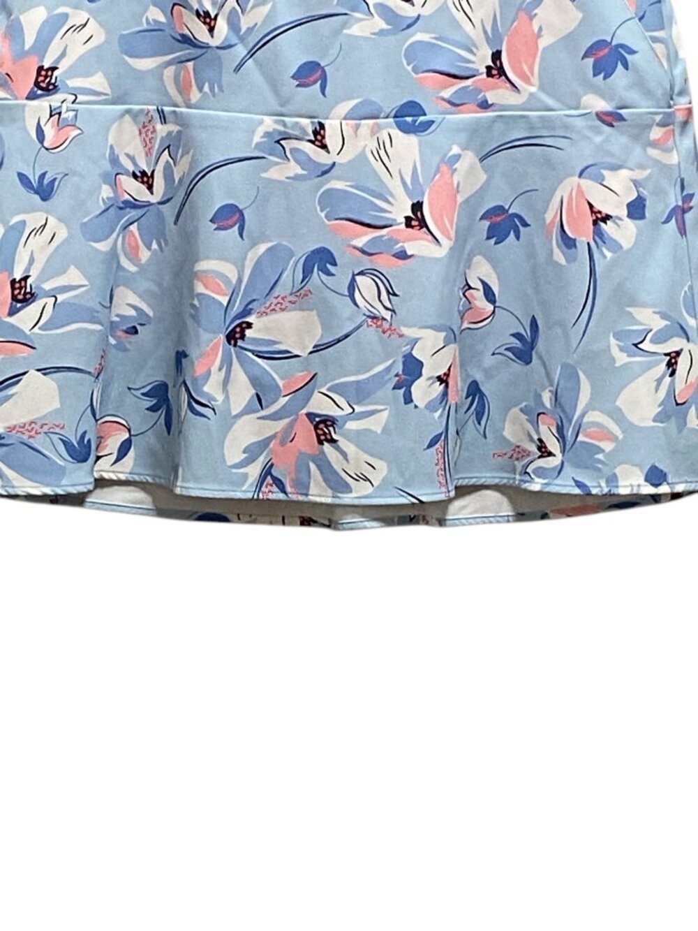 Polo Golf Ralph Lauren Skorts Blue Size L Preppy Floral Outdoor Sporty Spring - Picture 9 of 15